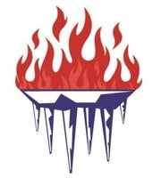 Maximus Chillers Flame Icicle Logo