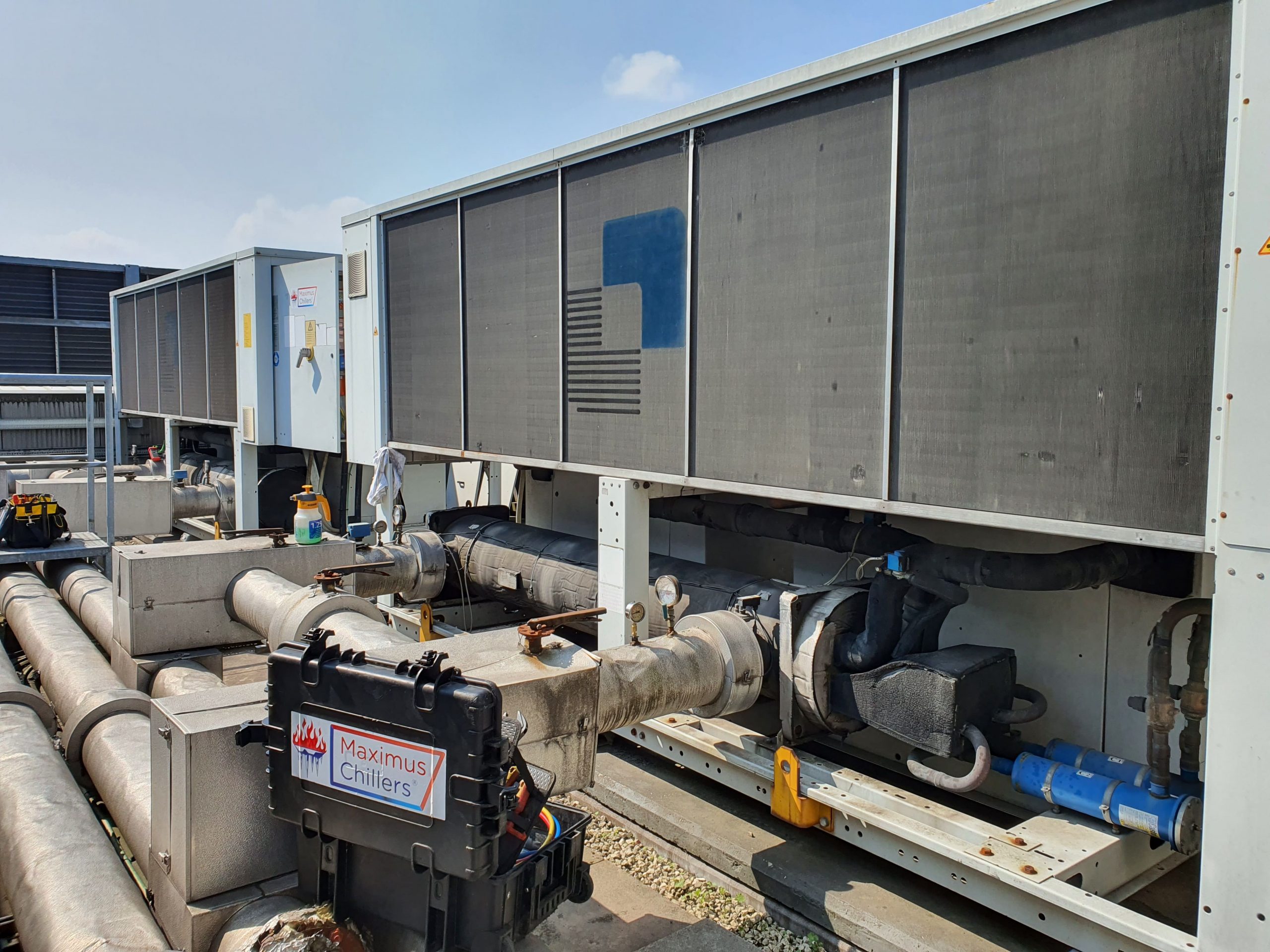 Air Cooled Chiller Condenser Testing